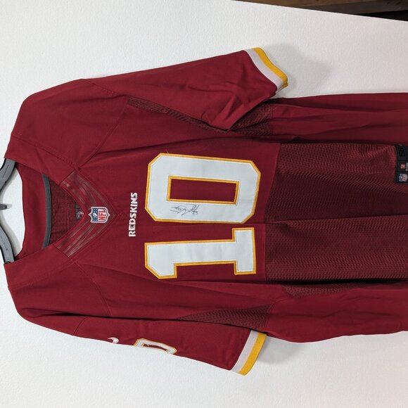RG 3 Redskins Jersey - Signed by Deangelo Hall - Picture 2 of 10